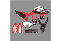 Kit adesivi compatibile con per HONDA CRF 300L 2021-2024 - MXPKAD18505