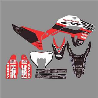 Sticker set compatible with per HONDA CRF 300L 2021-2024 - MXPKAD18505