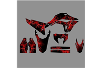 Sticker set compatible with per HONDA CRF 300L 2021-2024 - MXPKAD18504