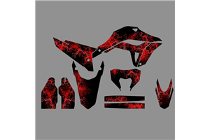 Sticker set compatible with per HONDA CRF 300L 2021-2024 - MXPKAD18504