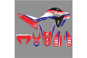 Kit Autocollants compatible avec per HONDA CRF 300L 2021-2024 - MXPKAD18503