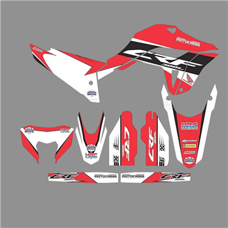 Kit Autocollants compatible avec per HONDA CRF 300L 2021-2024 - MXPKAD18502