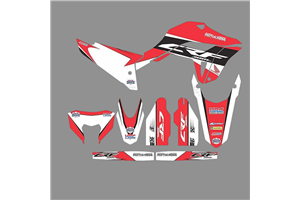 Sticker set compatible with per HONDA CRF 300L 2021-2024 - MXPKAD18502