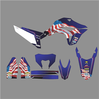 Sticker set compatible with per HONDA CRF 300L 2021-2024 - MXPKAD18499