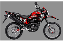 Sticker set compatible with per HONDA XR 190L 2019 - 2020 - MXPKAD18558