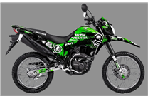 Sticker set compatible with per HONDA XR 190L 2019 - 2020 - MXPKAD18556