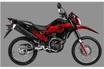 Sticker set compatible with per HONDA XR 190L 2019 - 2020 - MXPKAD18554