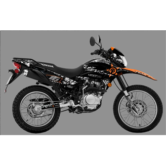 Sticker set compatible with per HONDA XR 190L 2019 - 2020 - MXPKAD18546
