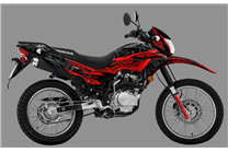 Sticker set compatible with per HONDA XR 190L 2019 - 2020 - MXPKAD18544