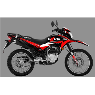 Sticker set compatible with per HONDA XR 190L 2019 - 2020 - MXPKAD18542