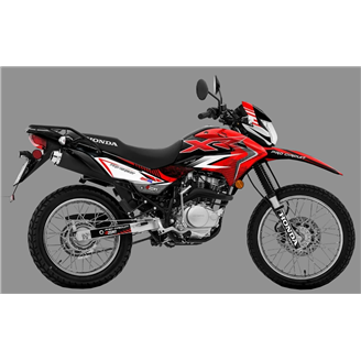 Sticker set compatible with per HONDA XR 190L 2019 - 2020 - MXPKAD18541