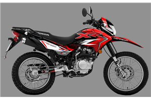 Sticker set compatible with per HONDA XR 190L 2019 - 2020 - MXPKAD18541
