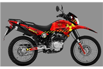 Sticker set compatible with per HONDA XR 190L 2019 - 2020 - MXPKAD18539