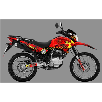 Kit de pegatinas compatible con per HONDA XR 190L 2019 - 2020 - MXPKAD18539