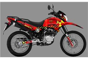 Sticker set compatible with per HONDA XR 190L 2019 - 2020 - MXPKAD18539