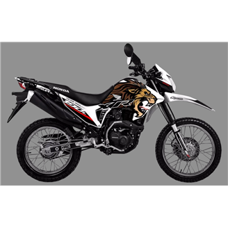 Sticker set compatible with per HONDA XR 190L 2019 - 2020 - MXPKAD18537