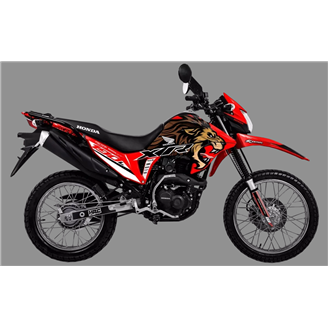 Sticker set compatible with per HONDA XR 190L 2019 - 2020 - MXPKAD18536