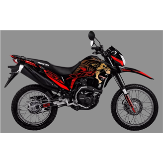 Sticker set compatible with per HONDA XR 190L 2019 - 2020 - MXPKAD18534