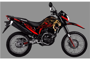 Aufkleber Satz kompatibel mit per HONDA XR 190L 2019 - 2020 - MXPKAD18534