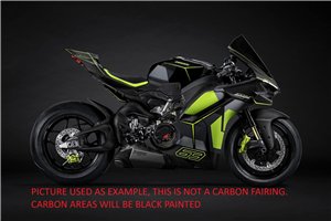 Painted Race Fairings Ducati Panigale V4 V4S V4R 2025 + Winglets - MXPCRV18560