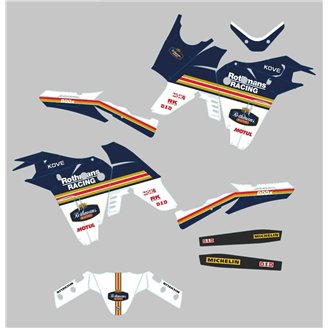 Kit adesivi compatibile con per Kove 800 X 2024- 2025 - MXPKAD18562