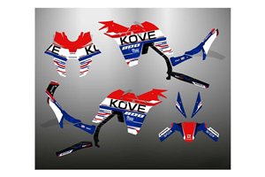 Sticker set compatible with per Kove 800 X 2024- 2025 - MXPKAD18566