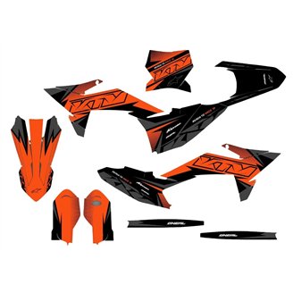Sticker set compatible with per KTM SX 85 2025 - MXPKAD18620