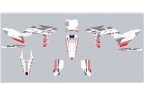 Sticker set compatible with per KTM SX SXF XCF 125 250 350 450 2025-2026 - MXPKAD18623