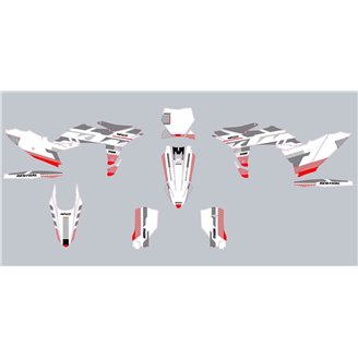 Kit adesivi compatibile con per KTM SX SXF XCF 125 250 350 450 2025-2026 - MXPKAD18623