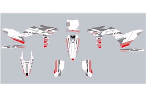 Sticker set compatible with per KTM SX SXF XCF 125 250 350 450 2025-2026 - MXPKAD18623