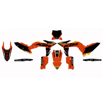 Aufkleber Satz kompatibel mit per KTM SX SXF XCF 125 250 350 450 2025-2026 - MXPKAD18625