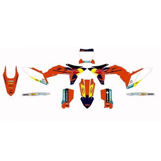 Kit adesivi compatibile con per KTM SX SXF XCF 125 250 350 450 2025-2026 - MXPKAD18626