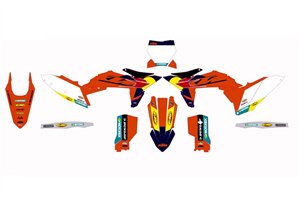 Kit Autocollants compatible avec per KTM SX SXF XCF 125 250 350 450 2025-2026 - MXPKAD18626