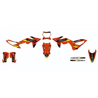 Kit adesivi compatibile con per KTM SX SXF XCF 125 250 350 450 2025-2026 - MXPKAD18628