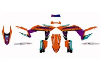 Kit de pegatinas compatible con per KTM SX SXF XCF 125 250 350 450 2025-2026 - MXPKAD18629