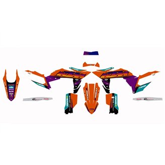 Aufkleber Satz kompatibel mit per KTM SX SXF XCF 125 250 350 450 2025-2026 - MXPKAD18629