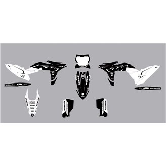 Sticker set compatible with per KTM SX SXF XCF 125 250 350 450 2025-2026 - MXPKAD18630