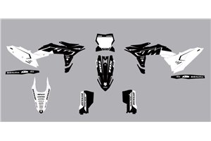 Sticker set compatible with per KTM SX SXF XCF 125 250 350 450 2025-2026 - MXPKAD18630