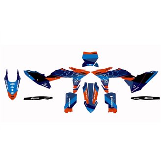 Sticker set compatible with per KTM SX SXF XCF 125 250 350 450 2025-2026 - MXPKAD18631