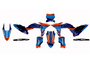 Sticker set compatible with per KTM SX SXF XCF 125 250 350 450 2025-2026 - MXPKAD18631
