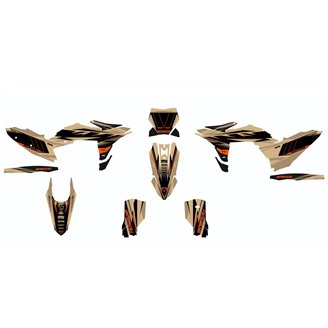 Aufkleber Satz kompatibel mit per KTM SX SXF XCF 125 250 350 450 2025-2026 - MXPKAD18633