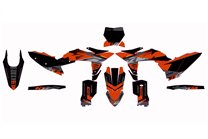 Sticker set compatible with per KTM SX SXF XCF 125 250 350 450 2025-2026 - MXPKAD18634