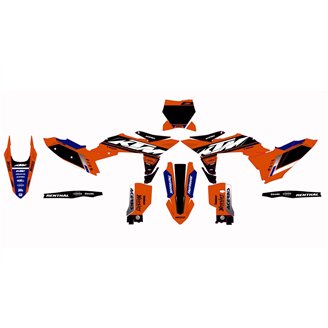 Aufkleber Satz kompatibel mit per KTM SX SXF XCF 125 250 350 450 2025-2026 - MXPKAD18636