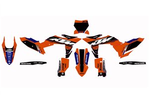 Kit Autocollants compatible avec per KTM SX SXF XCF 125 250 350 450 2025-2026 - MXPKAD18636