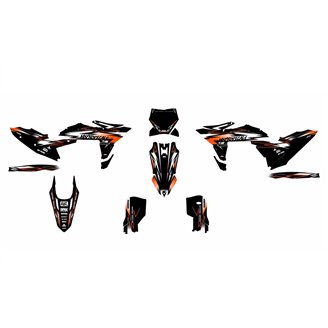 Aufkleber Satz kompatibel mit per KTM SX SXF XCF 125 250 350 450 2025-2026 - MXPKAD18637