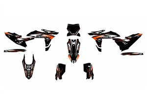 Sticker set compatible with per KTM SX SXF XCF 125 250 350 450 2025-2026 - MXPKAD18637