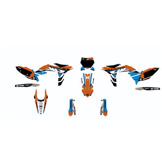 Sticker set compatible with per KTM SX SXF XCF 125 250 350 450 2025-2026 - MXPKAD18639