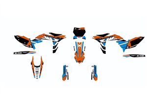 Kit adesivi compatibile con per KTM SX SXF XCF 125 250 350 450 2025-2026 - MXPKAD18639