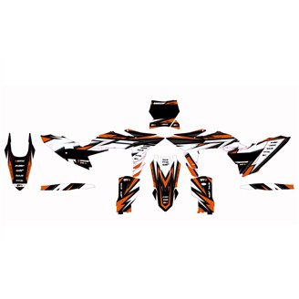 Kit Autocollants compatible avec per KTM SX SXF XCF 125 250 350 450 2025-2026 - MXPKAD18640