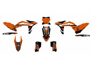 Kit de pegatinas compatible con per KTM SX SXF XCF 125 250 350 450 2025-2026 - MXPKAD18642